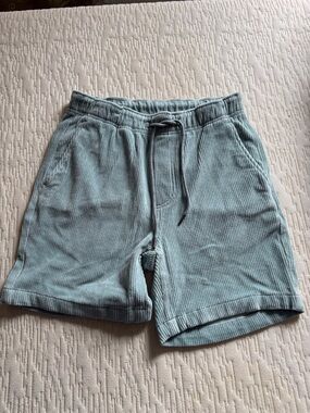 Faherty Kids Corded Drawstring Shorts - Seafoam